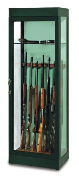 сейф GALAXY Стъклена витрина с подпори за оръжие